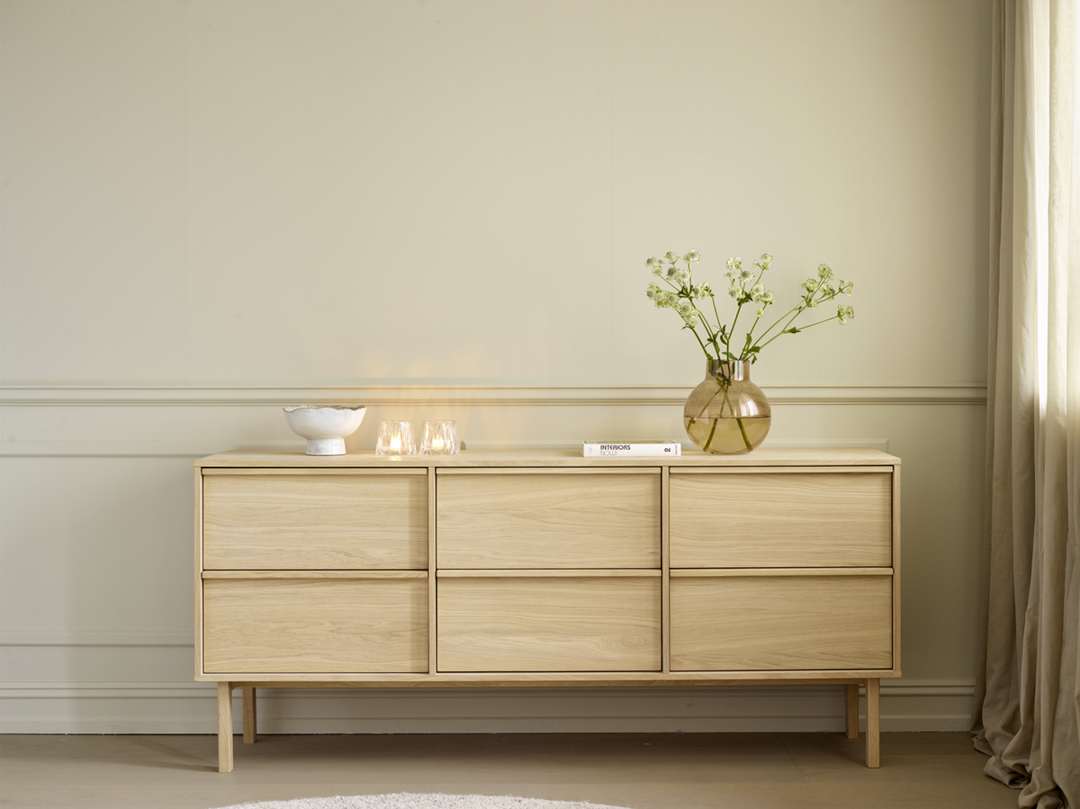 CASØ NELLIE Sideboard with 6 Drawers 180CM
