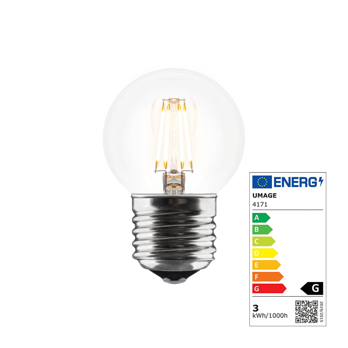PING PONG IDEA E27, 4W LED, 2400K, 170 LM Bulb