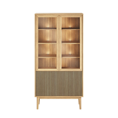CASØ BROHOLM Display Cabinet with Slat Doors 100CM