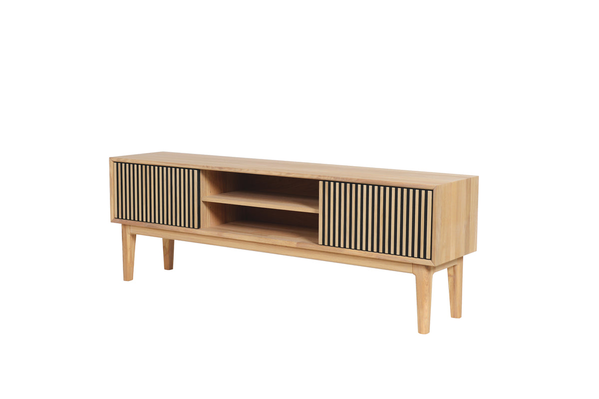 CASØ BROHOLM XL TV Stand with Slat Doors 160CM