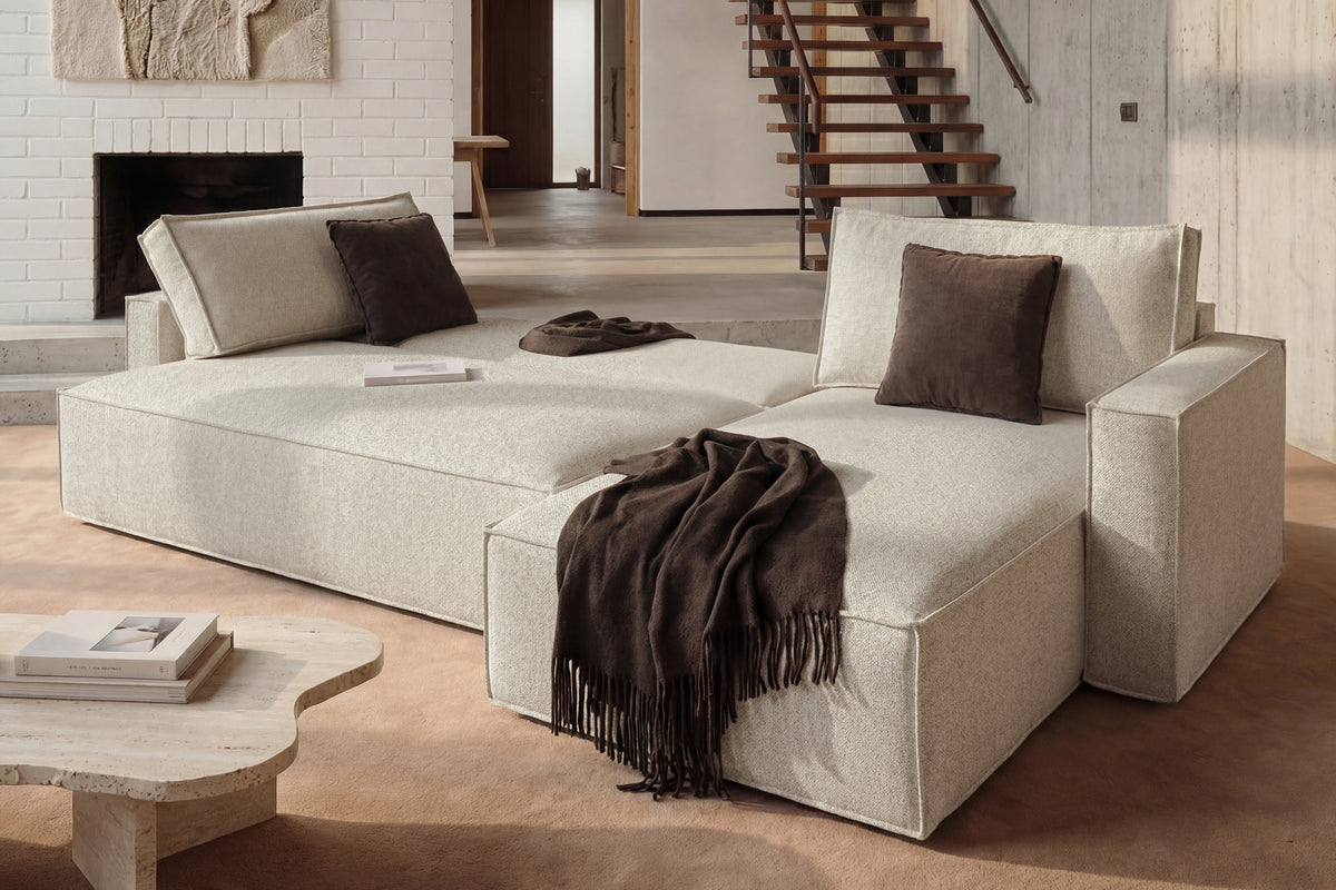 NEWILLA Sofa Bed with Chaise by Innovation Living, interior