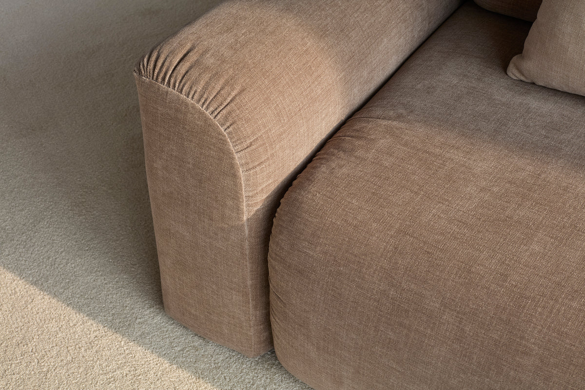 NORUM Sofa Bed with Chaise Chunky Arms by Innovation Living, interior