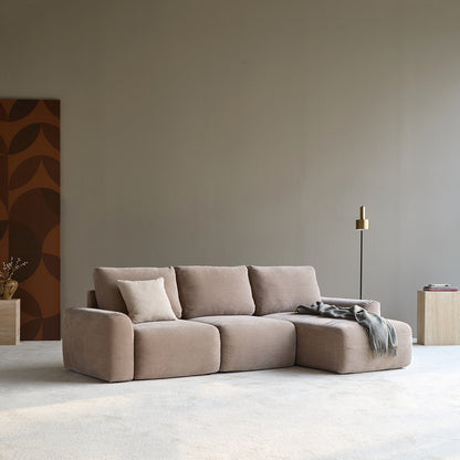NORUM Sofa Bed with Chaise Chunky Arms by Innovation Living, interior