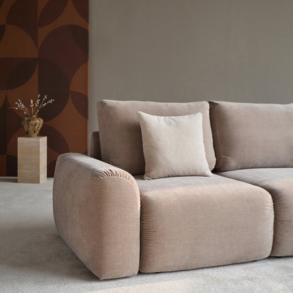 NORUM Sofa Bed with Chaise Chunky Arms by Innovation Living, interior