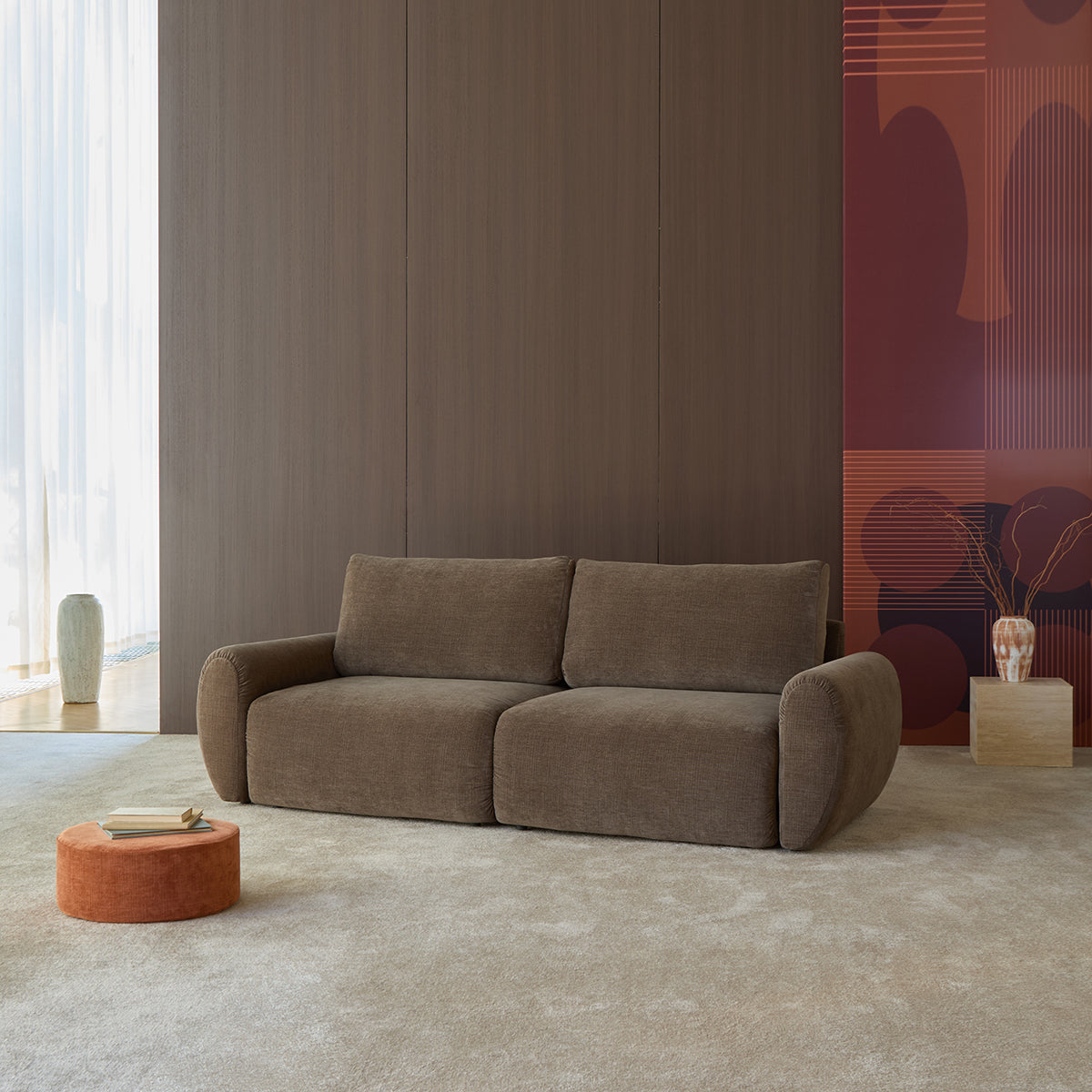 NORUM Sofa Bed Curve Arms by Innovation Living, interior