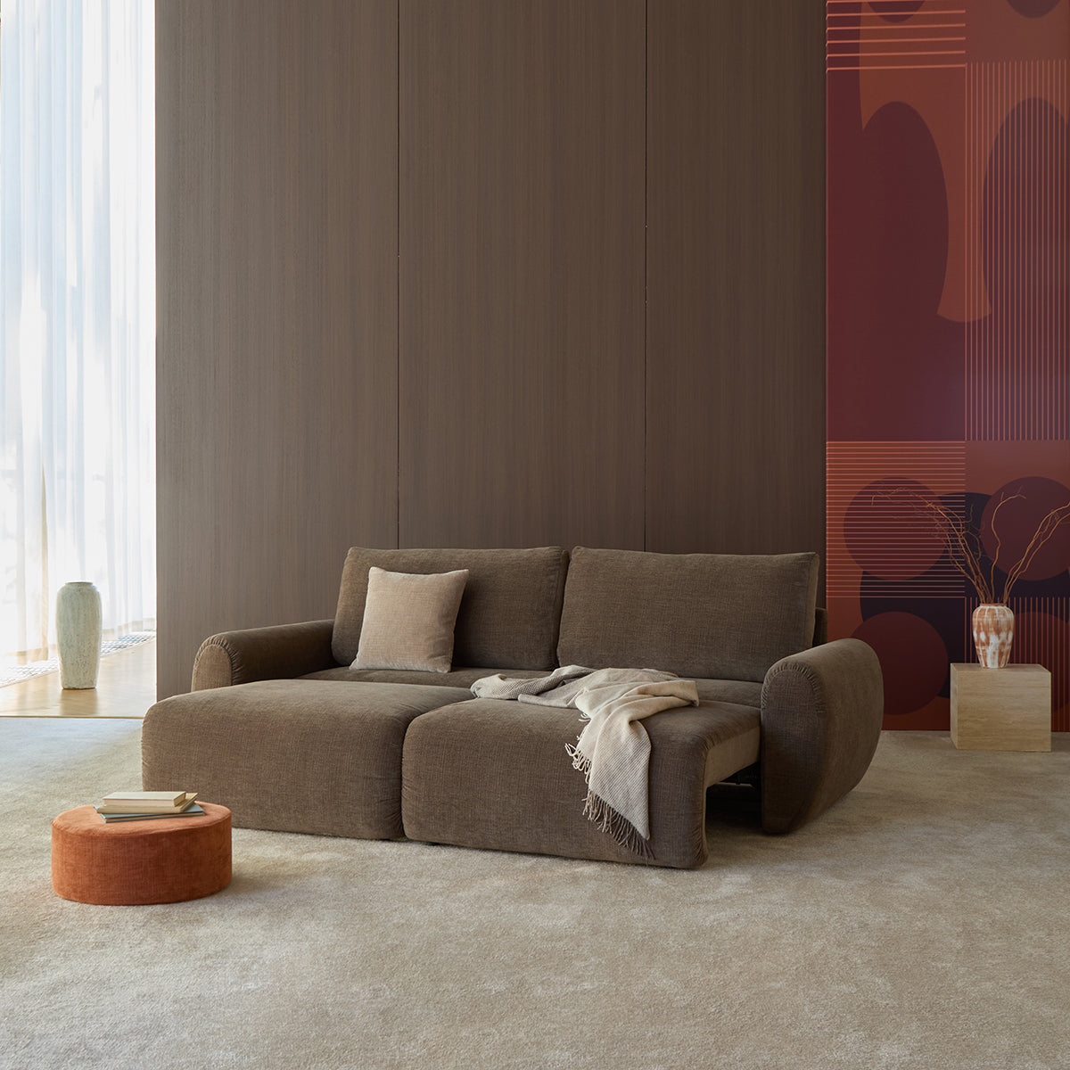 NORUM Sofa Bed Curve Arms by Innovation Living, interior