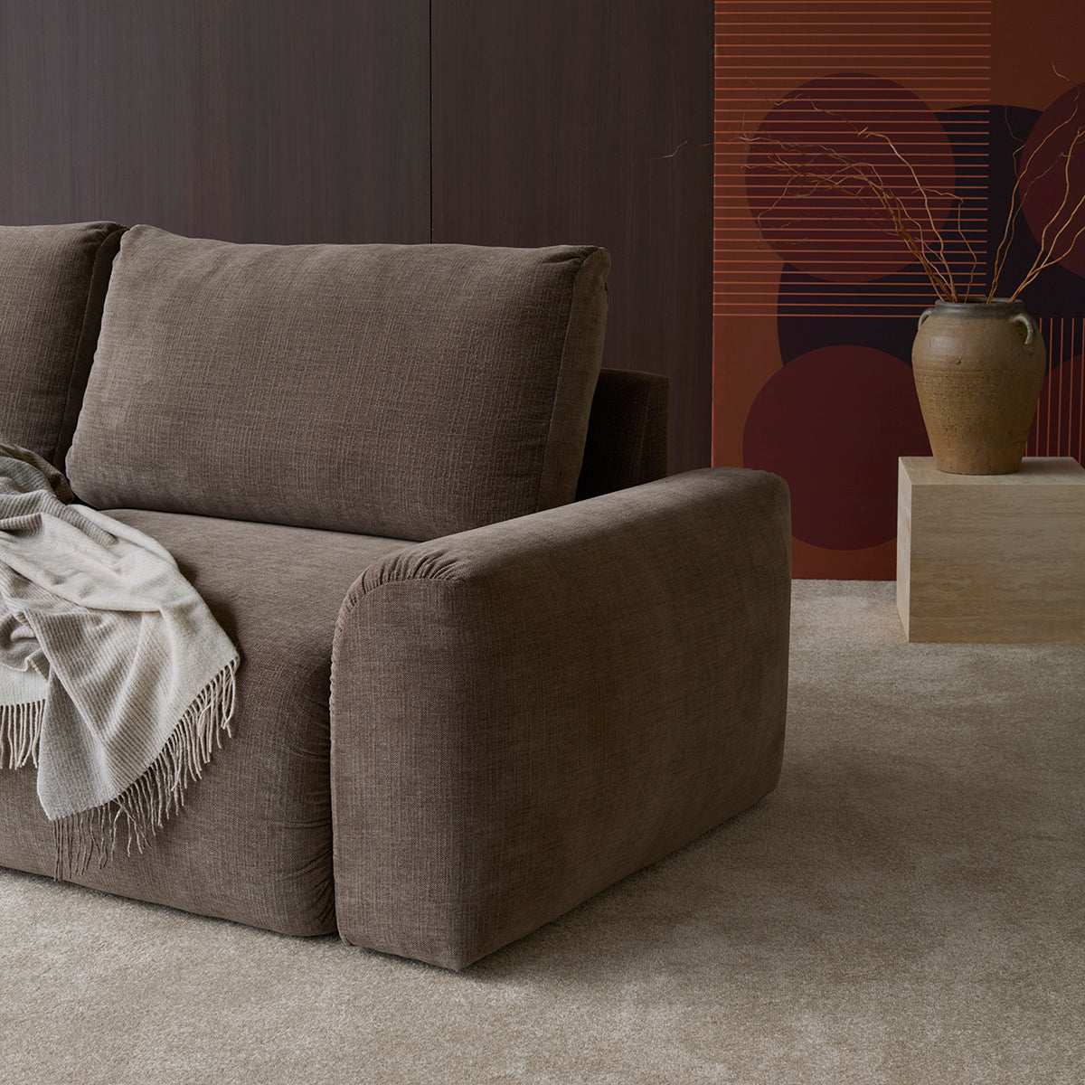 NORUM Sofa Bed Chunky Arms by Innovation Living, interior