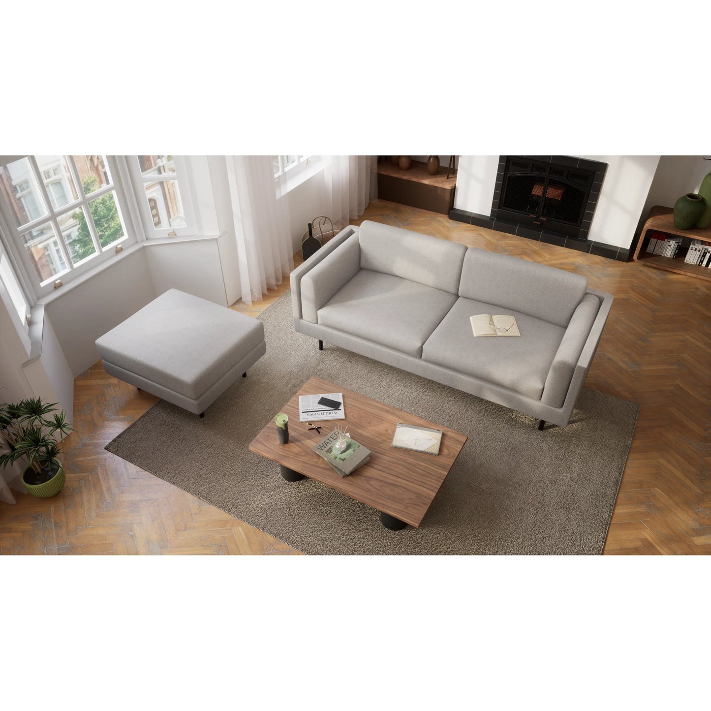 Pouf CHELSEA - Cream