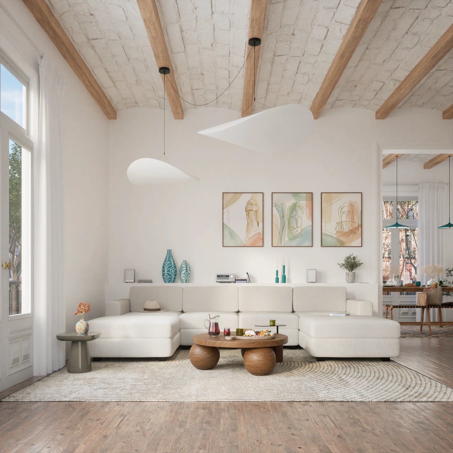 Modular Sofa GRACIA - Large Pouf Module
