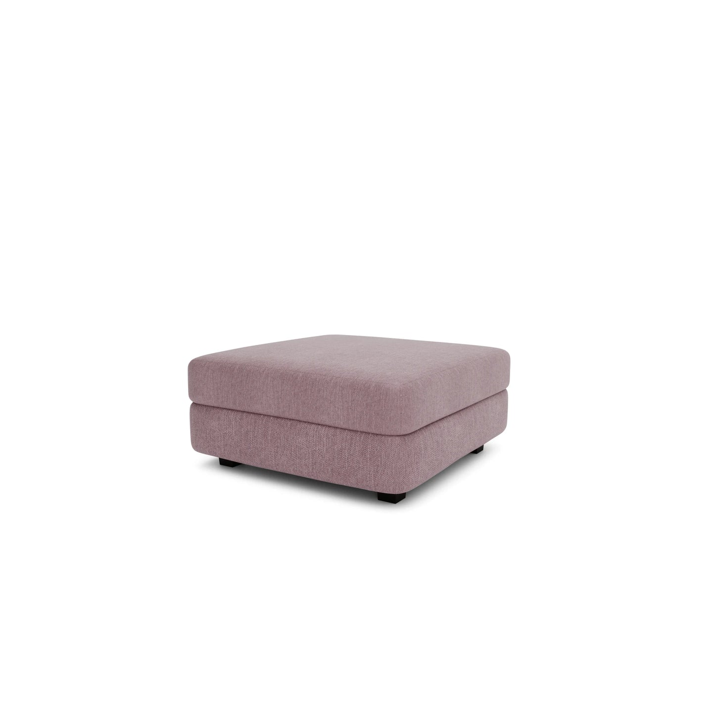 Modular Sofa GRACIA - Large Pouf Module - Dusty Pink