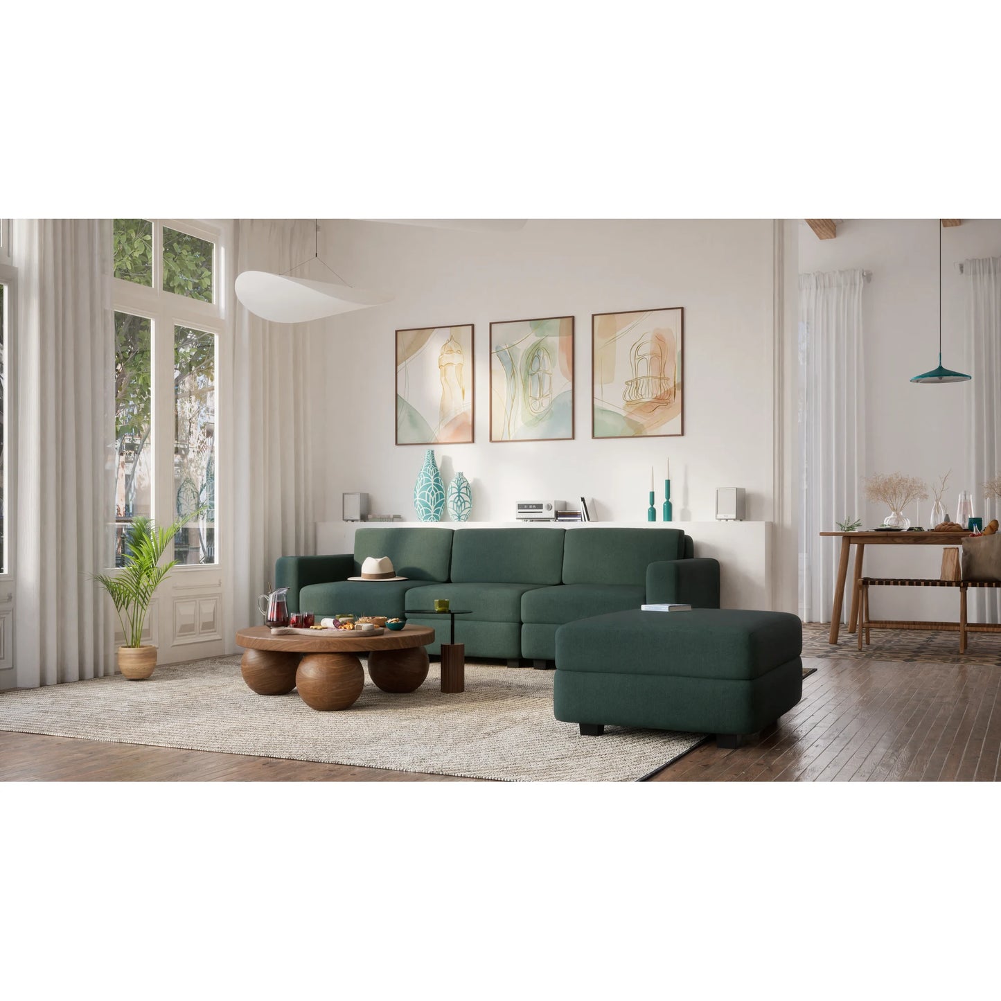 Modular Sofa GRACIA - Pouf Module