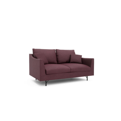 2-Seater Sofa ALFAMA - Burgundy