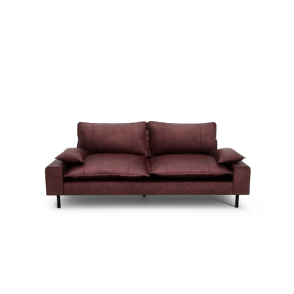2-Seater Sofa AVENTINE - Burgundy