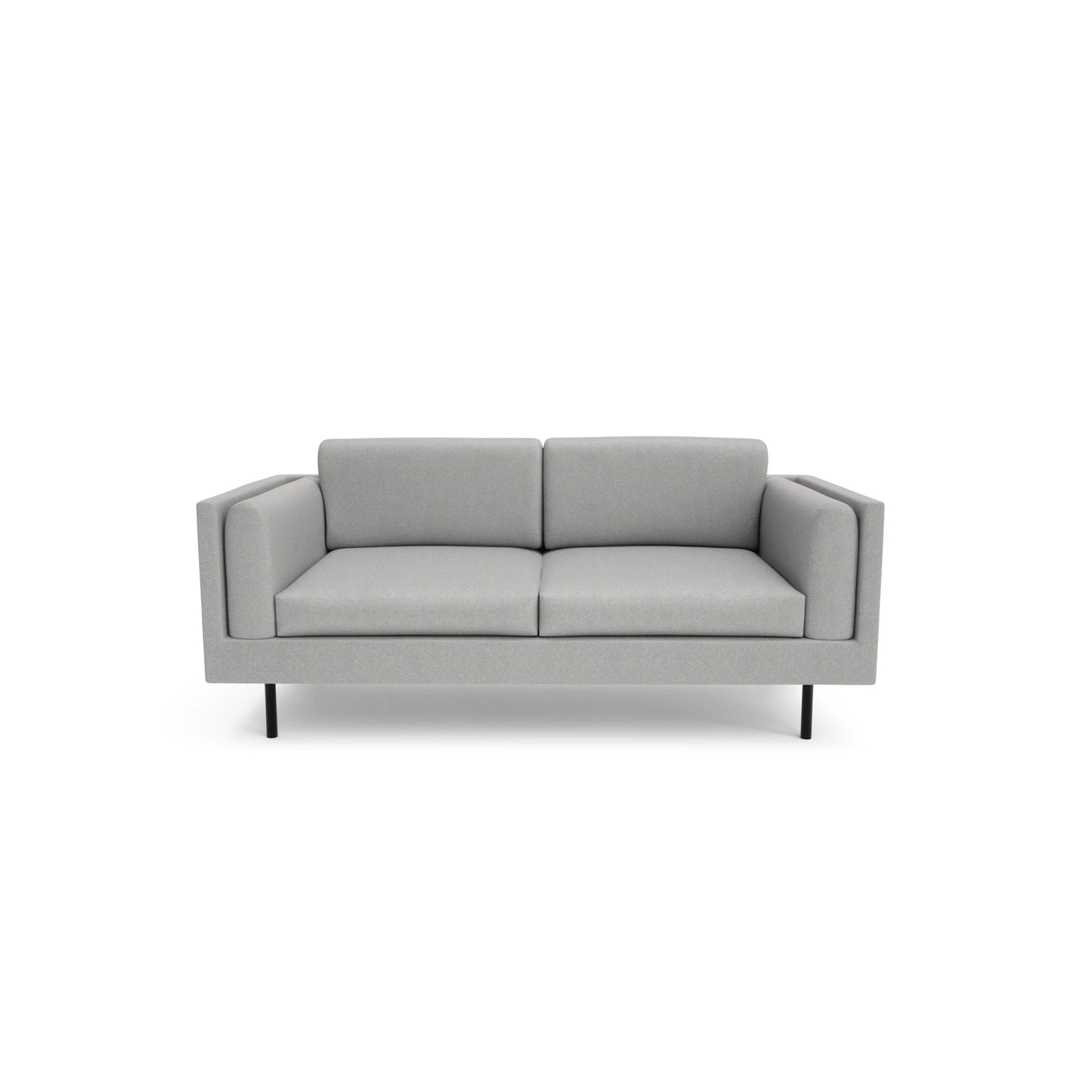 2-Seater Sofa CHELSEA - Silver