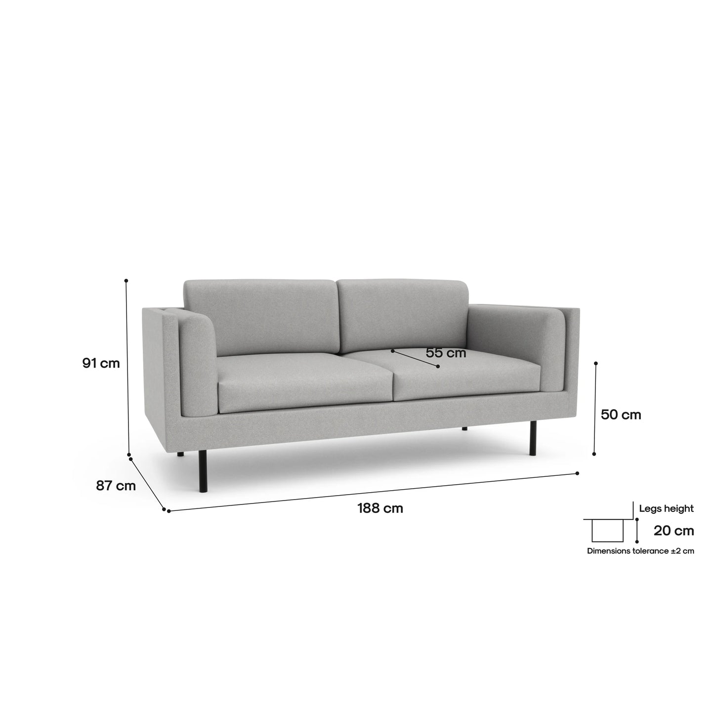 2-Seater Sofa CHELSEA