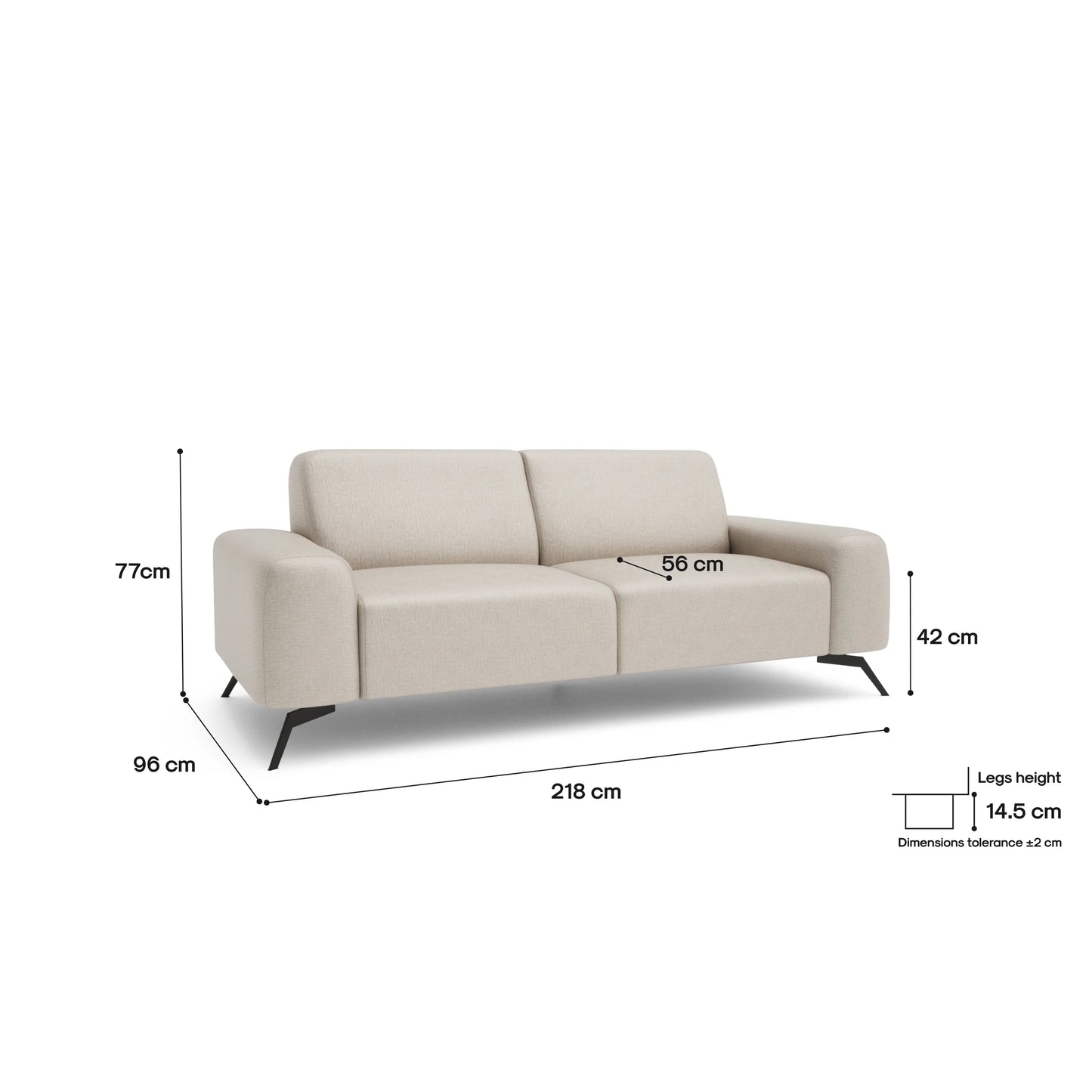 2-Seater Sofa SOHO