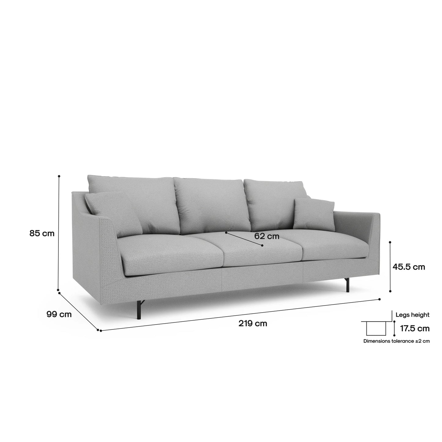 3-Seater Sofa ALFAMA