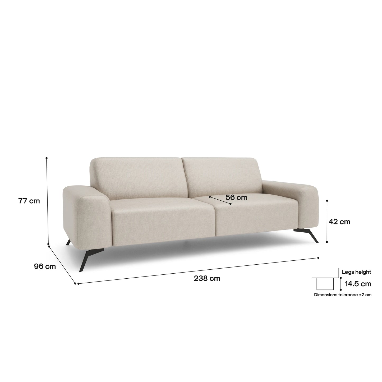 3-Seater Sofa SOHO