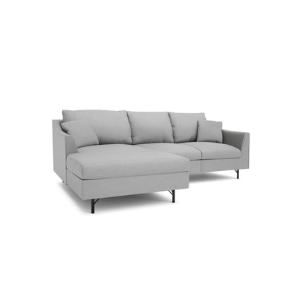 4-Seater Left Corner Sofa ALFAMA - Grey