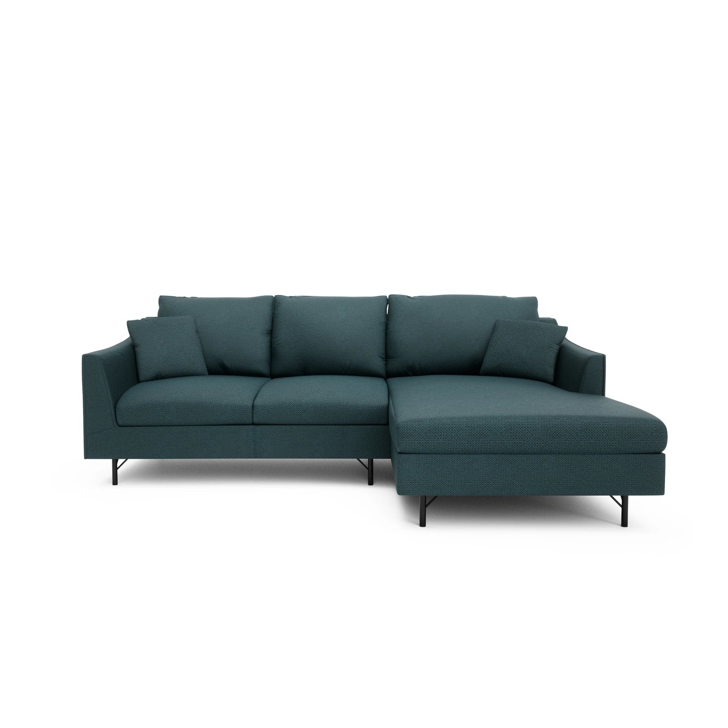 4-Seater Right Corner Sofa ALFAMA - Deep Blue