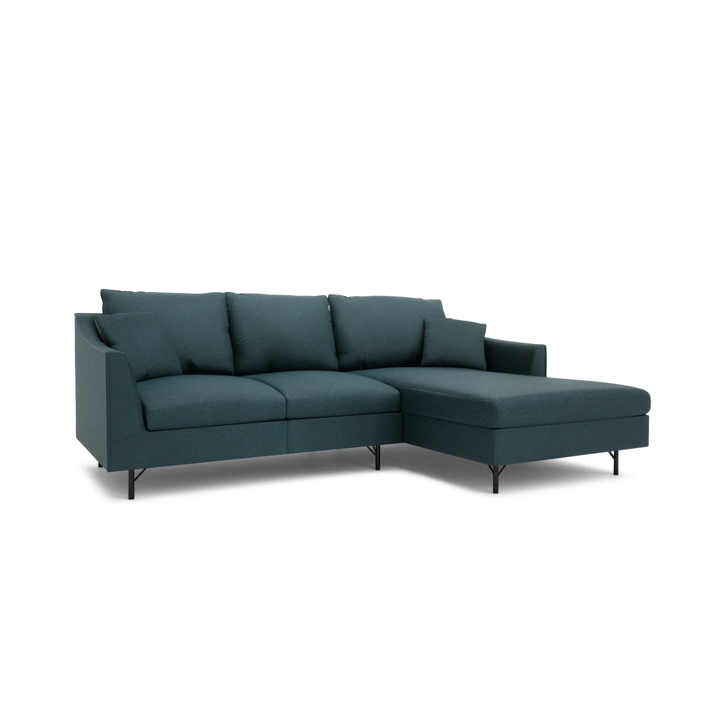 4-Seater Right Corner Sofa ALFAMA - Deep Blue