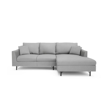 4-Seater Right Corner Sofa ALFAMA - Grey