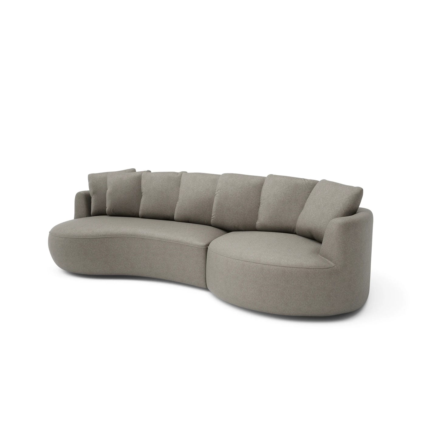 4-Seater Right Corner Sofa BELLEVILLE - Taupe