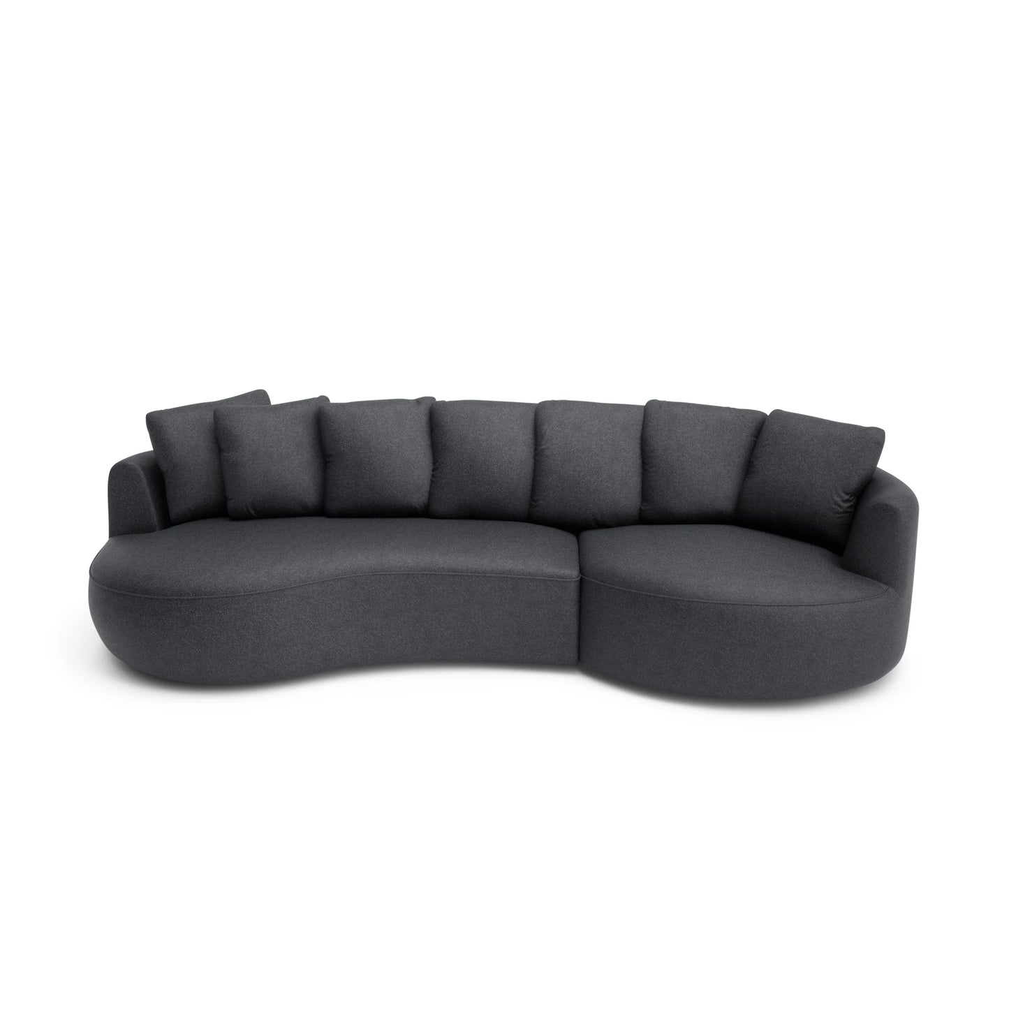 4-Seater Right Corner Sofa BELLEVILLE - Grey