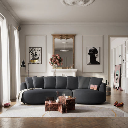 4-Seater Right Corner Sofa BELLEVILLE