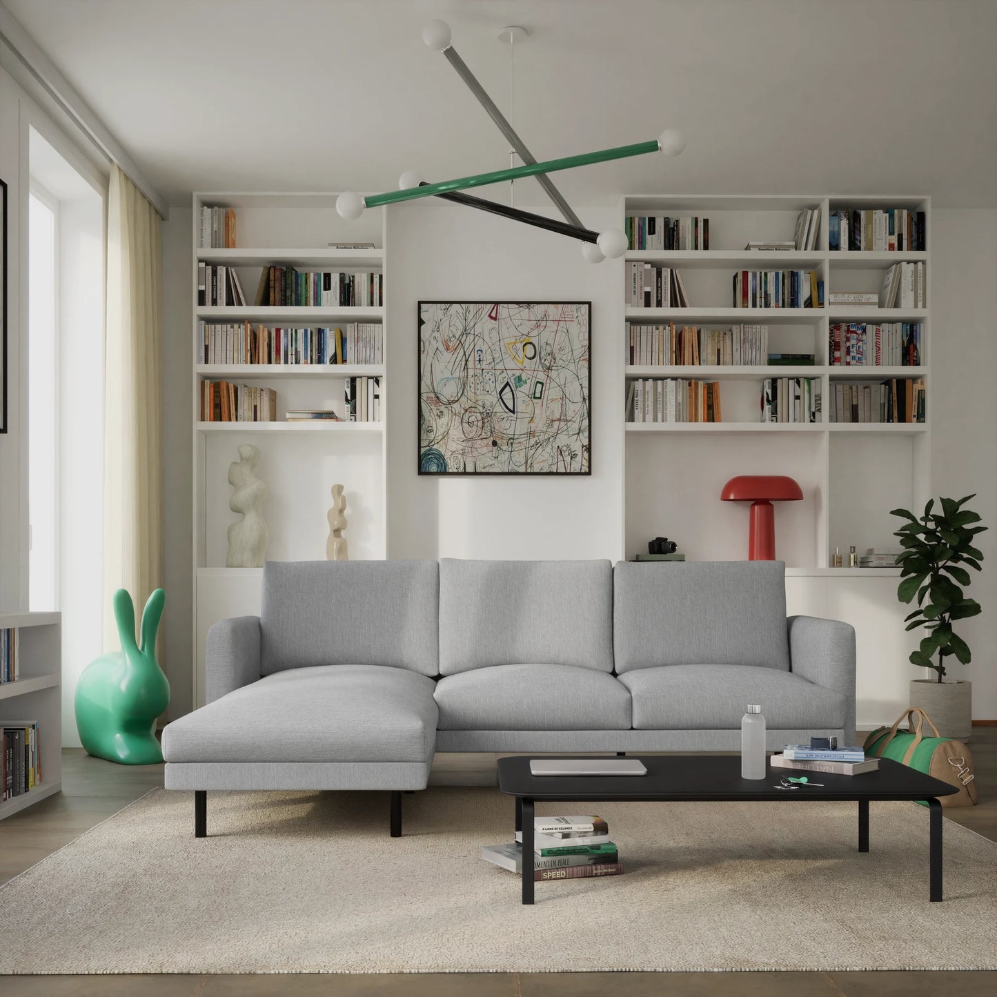 4-Seater Left Corner Sofa BRERA