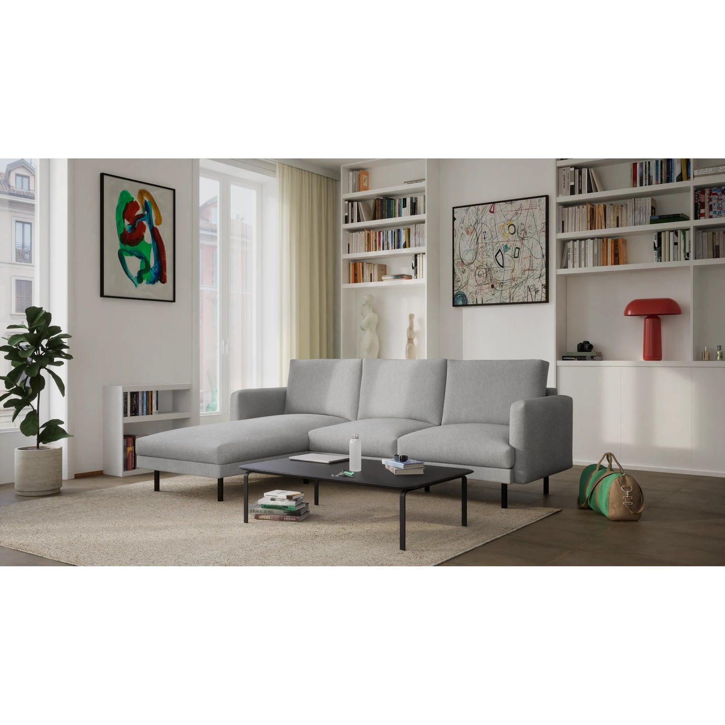 4-Seater Left Corner Sofa BRERA