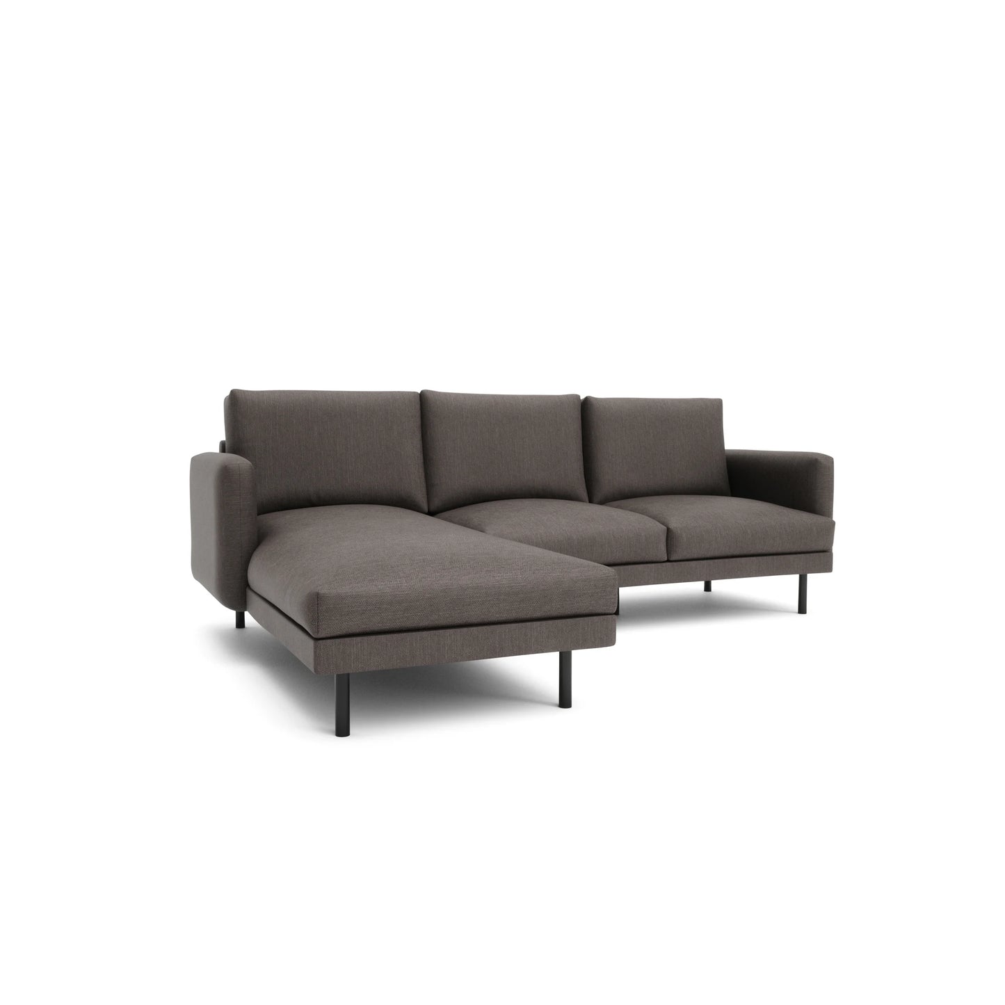4-Seater Left Corner Sofa BRERA - Taupe
