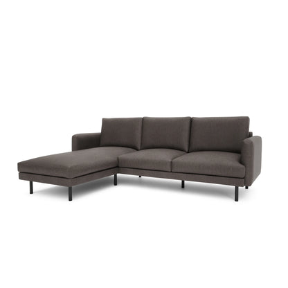 4-Seater Left Corner Sofa BRERA - Taupe