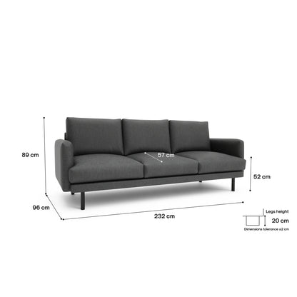 4-Seater Sofa BRERA