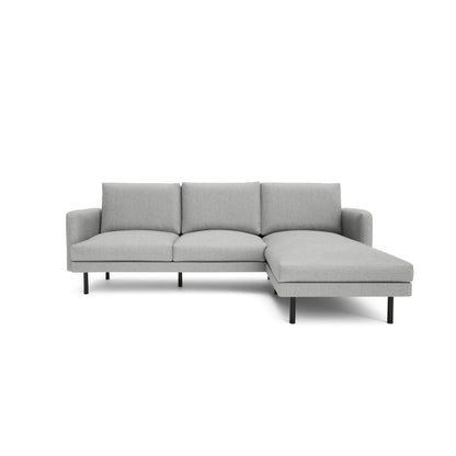 4-Seater Right Corner Sofa BRERA - Grey