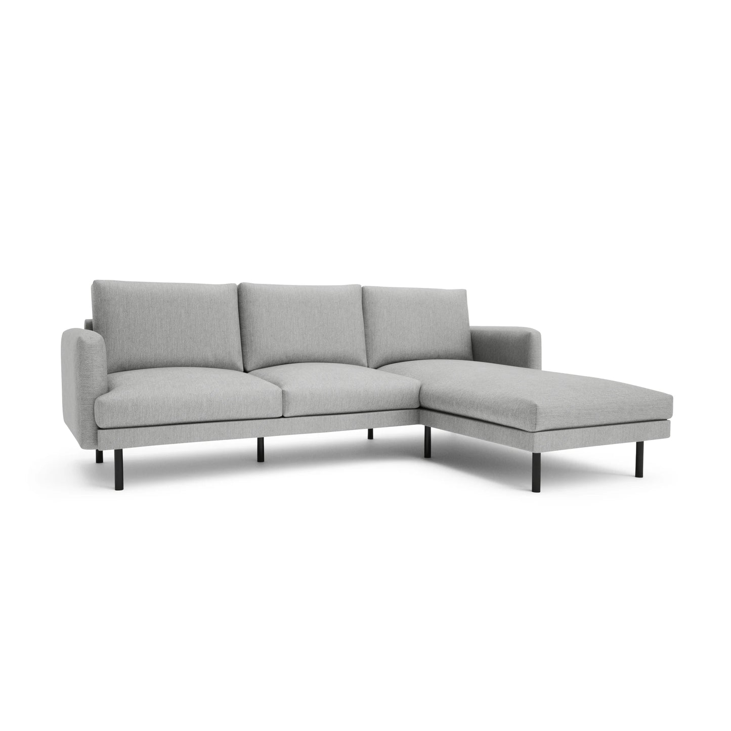 4-Seater Right Corner Sofa BRERA - Grey