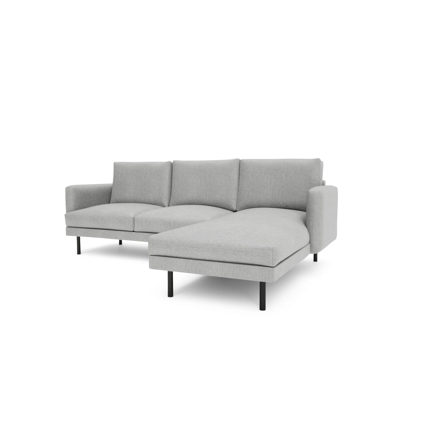4-Seater Right Corner Sofa BRERA - Grey