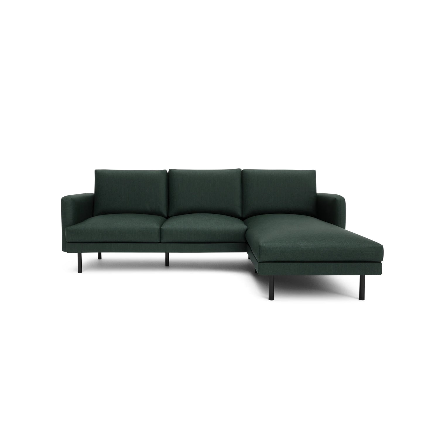 4-Seater Right Corner Sofa BRERA - Green