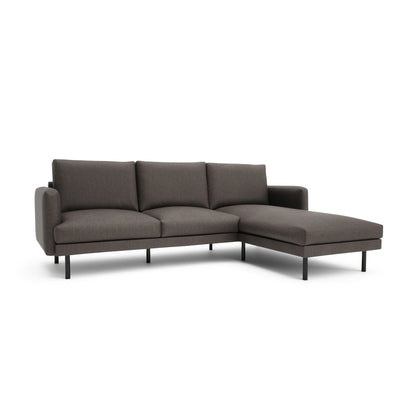 4-Seater Right Corner Sofa BRERA - Taupe