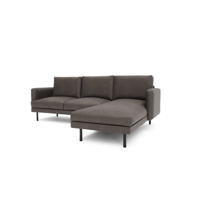 4-Seater Right Corner Sofa BRERA - Taupe