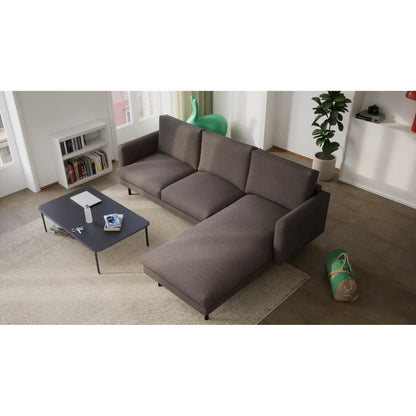 4-Seater Right Corner Sofa BRERA - Taupe