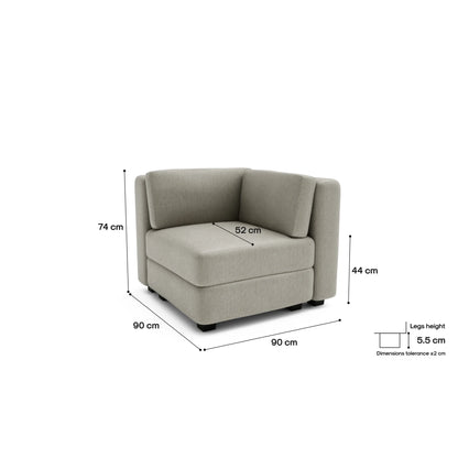 Modular Sofa GRACIA - Corner Module