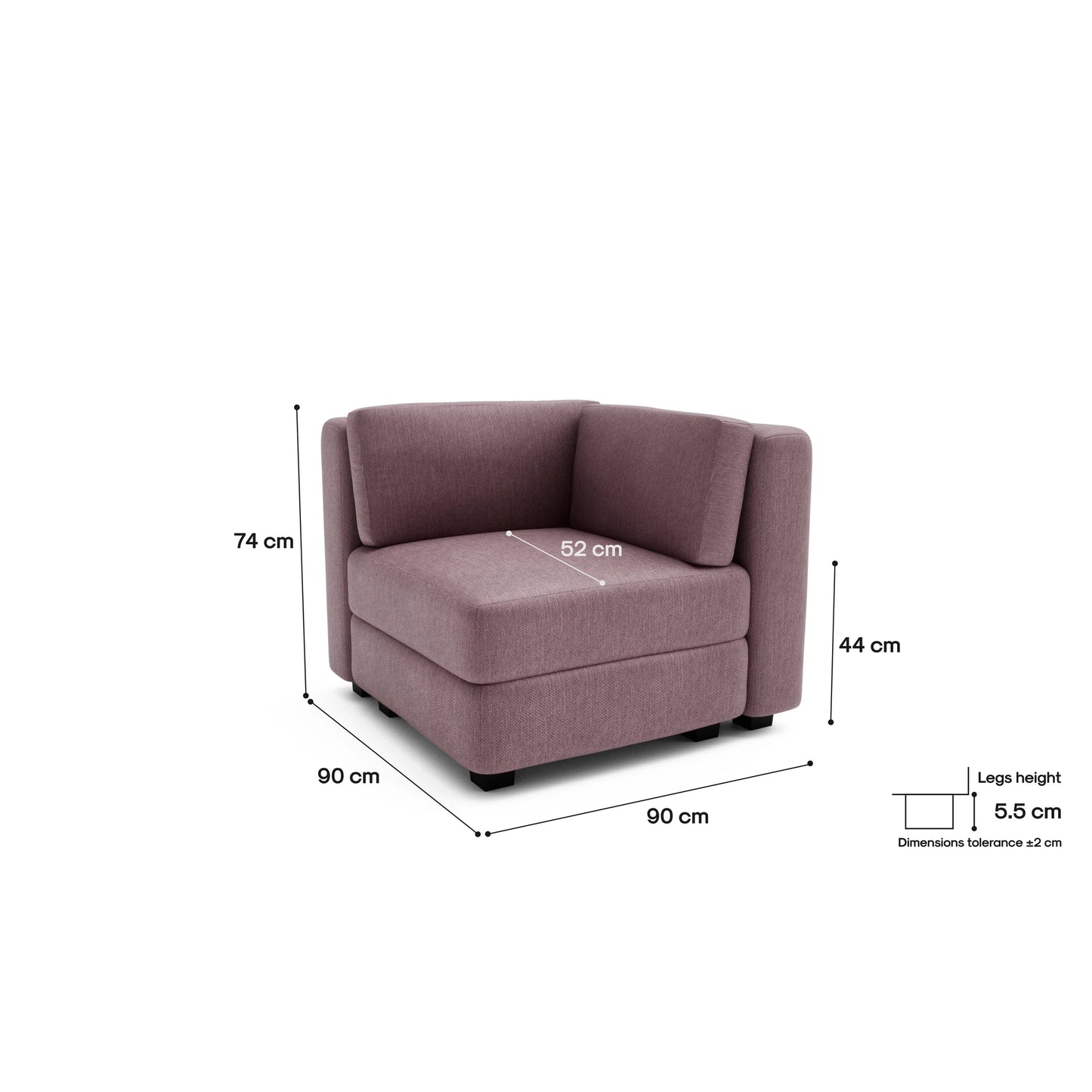 Modular Sofa GRACIA - Corner Module
