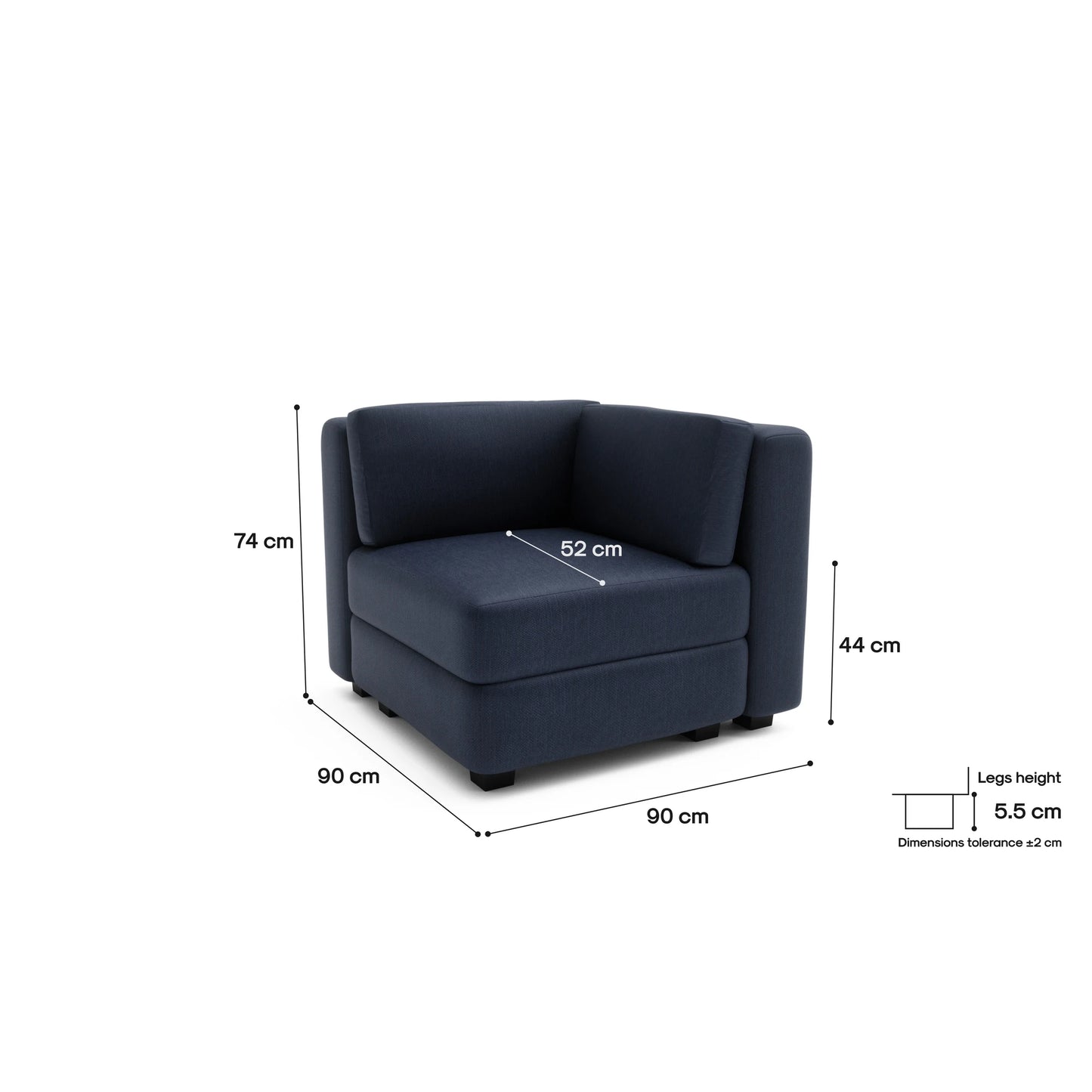 Modular Sofa GRACIA - Corner Module