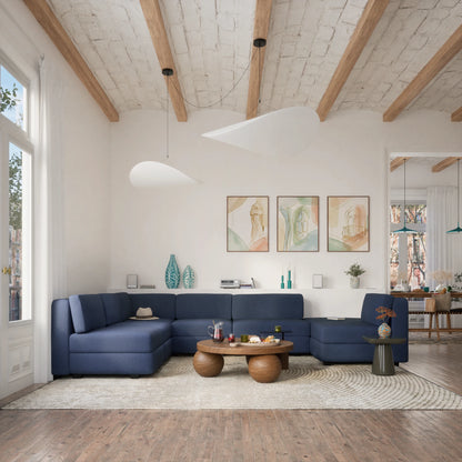 Modular Sofa GRACIA - Corner Module - Dark Blue