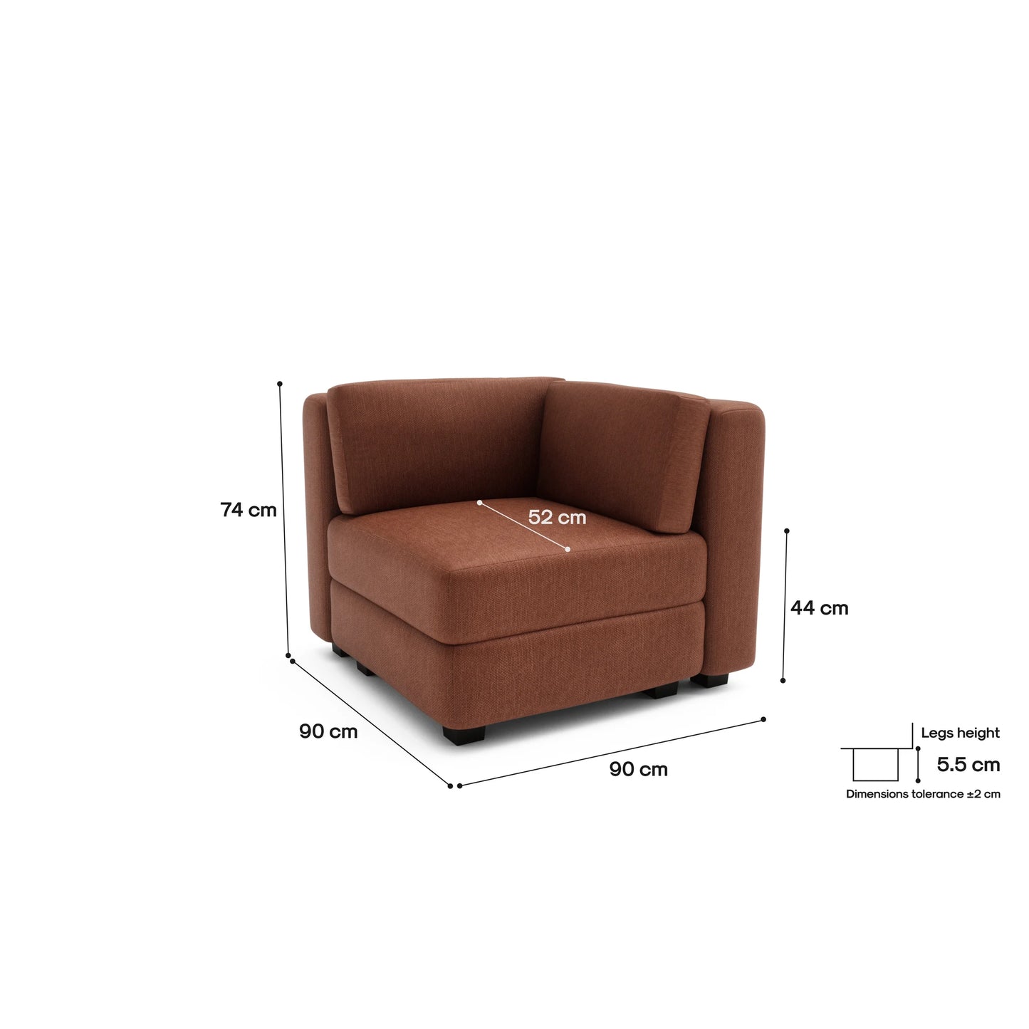 Modular Sofa GRACIA - Corner Module