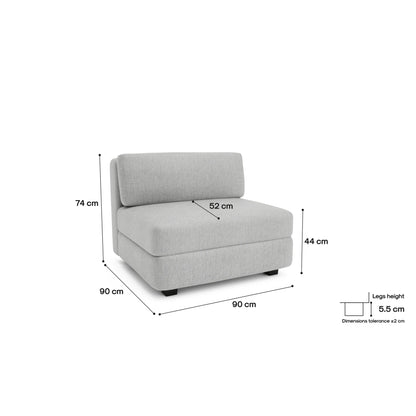 Modular Sofa GRACIA - Large Single Module