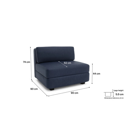 Modular Sofa GRACIA - Large Single Module
