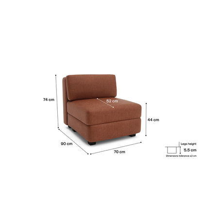 Modular Sofa GRACIA - Single Module