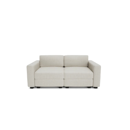 2-Seater Modular Sofa GRACIA - Cream Beige